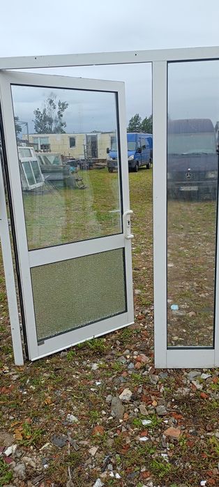 Drzwi aluminiowe używane z Niemiec super stan dostawa gratis cały Kraj