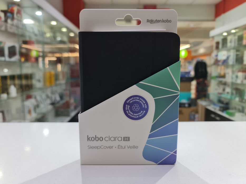 Чохол Kobo Clara 2E SleepCover Black (N506-AC-BK-E-PU)