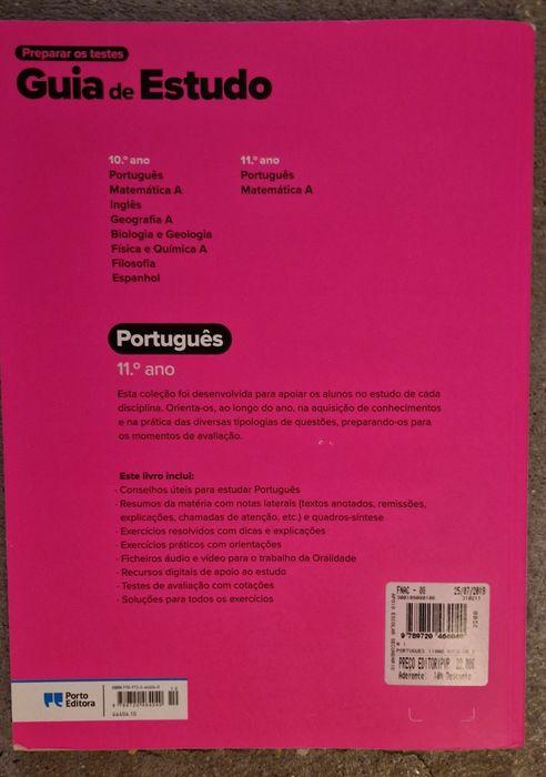 Livro Guia de Estudo - Português 11º ano