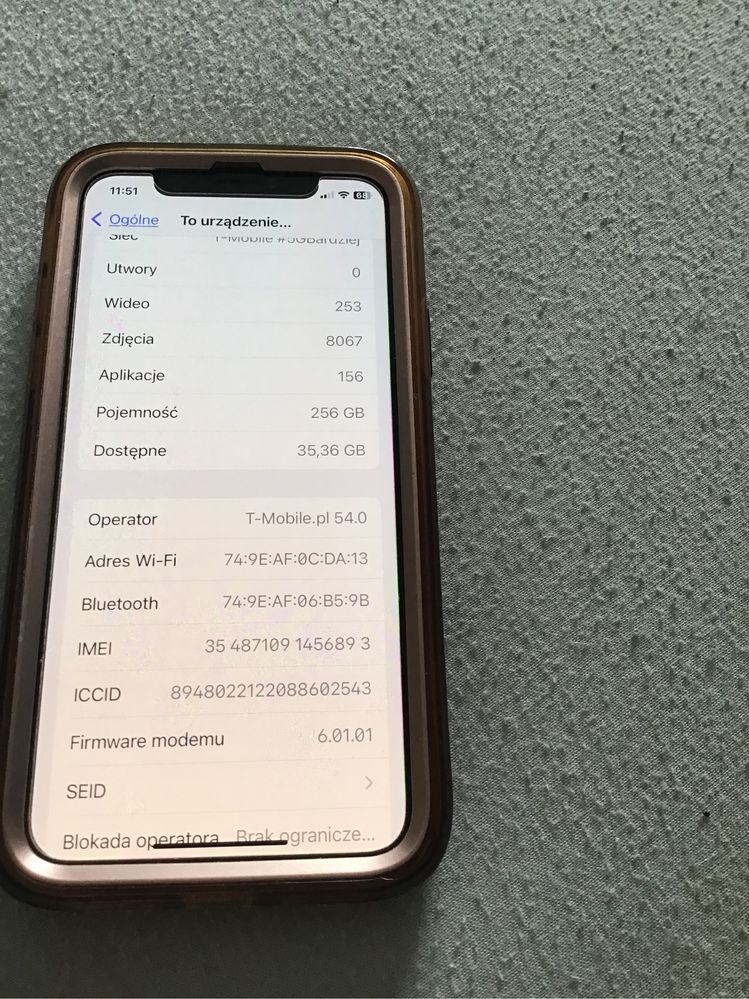 IPhone X 256gb bateria