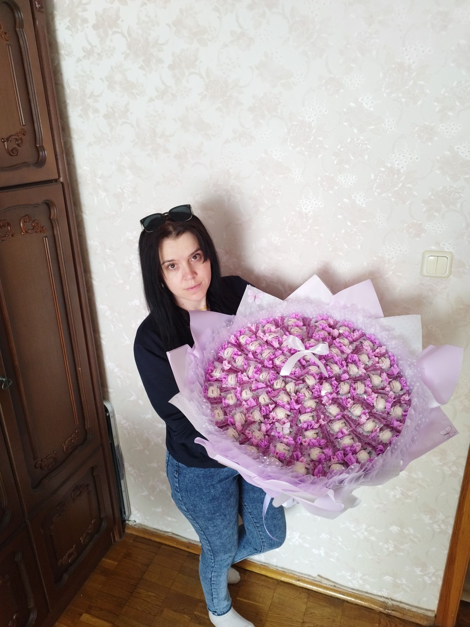 Букет із цукерок солодкий букет чоловічий букет