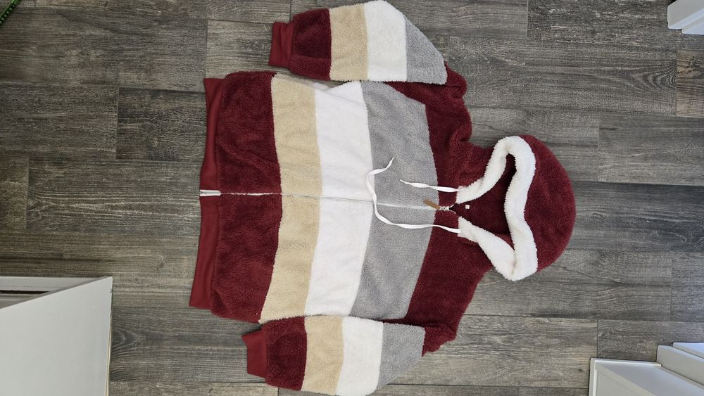 Bluza polar z kapturem