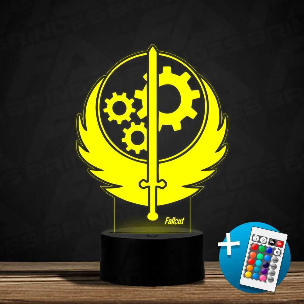 Candeeiro Led personalizado - Fallout