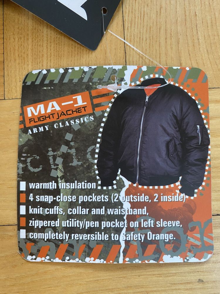 Flajerka” MA-1 Flight Jacket , bomberka , rozmiar XS