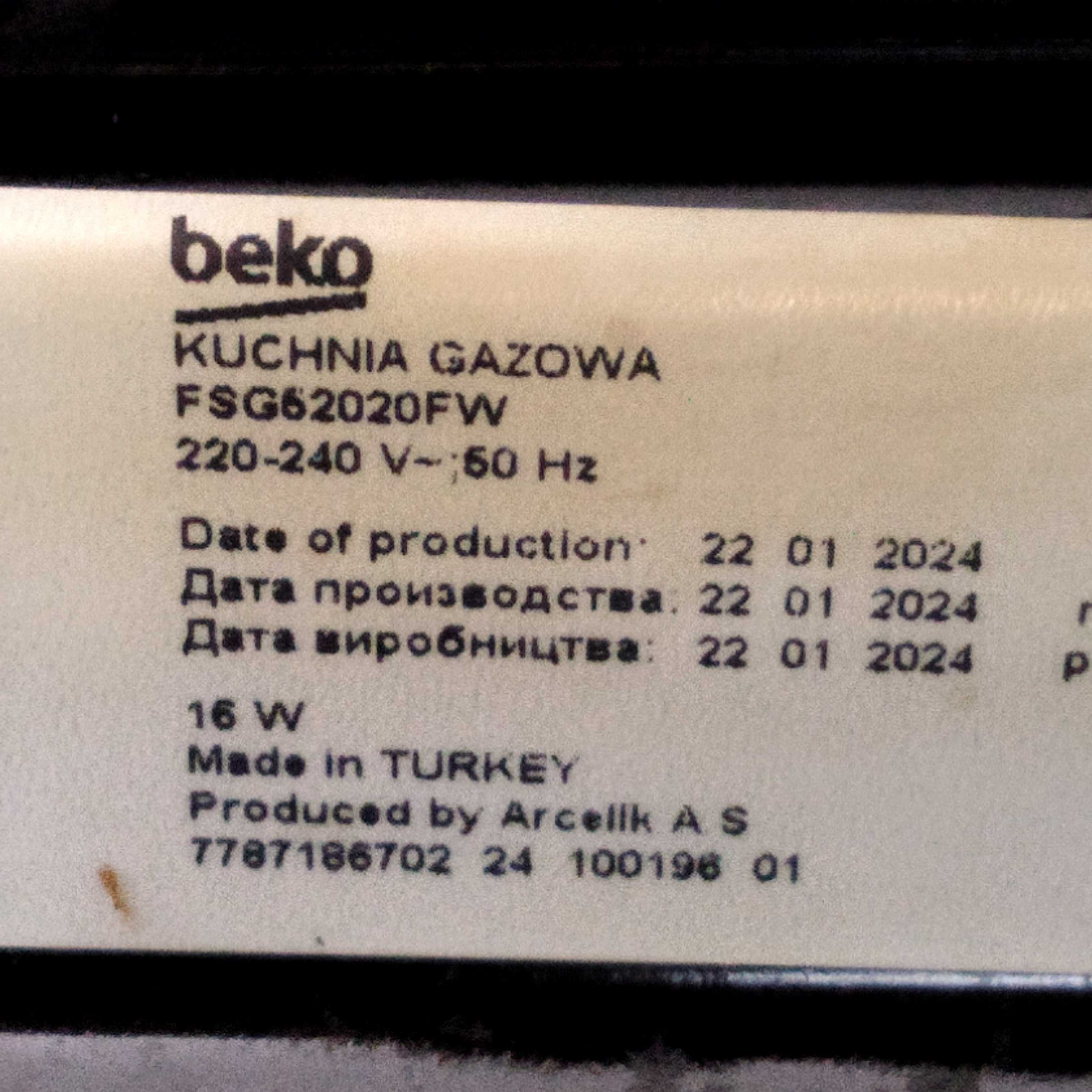Piec gazowy BEKO