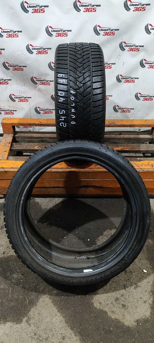 БЕЗ ПРЕДОПЛАТ Шини/Резина/Колеса Dunlop 245 40 R19 88V Зима #671