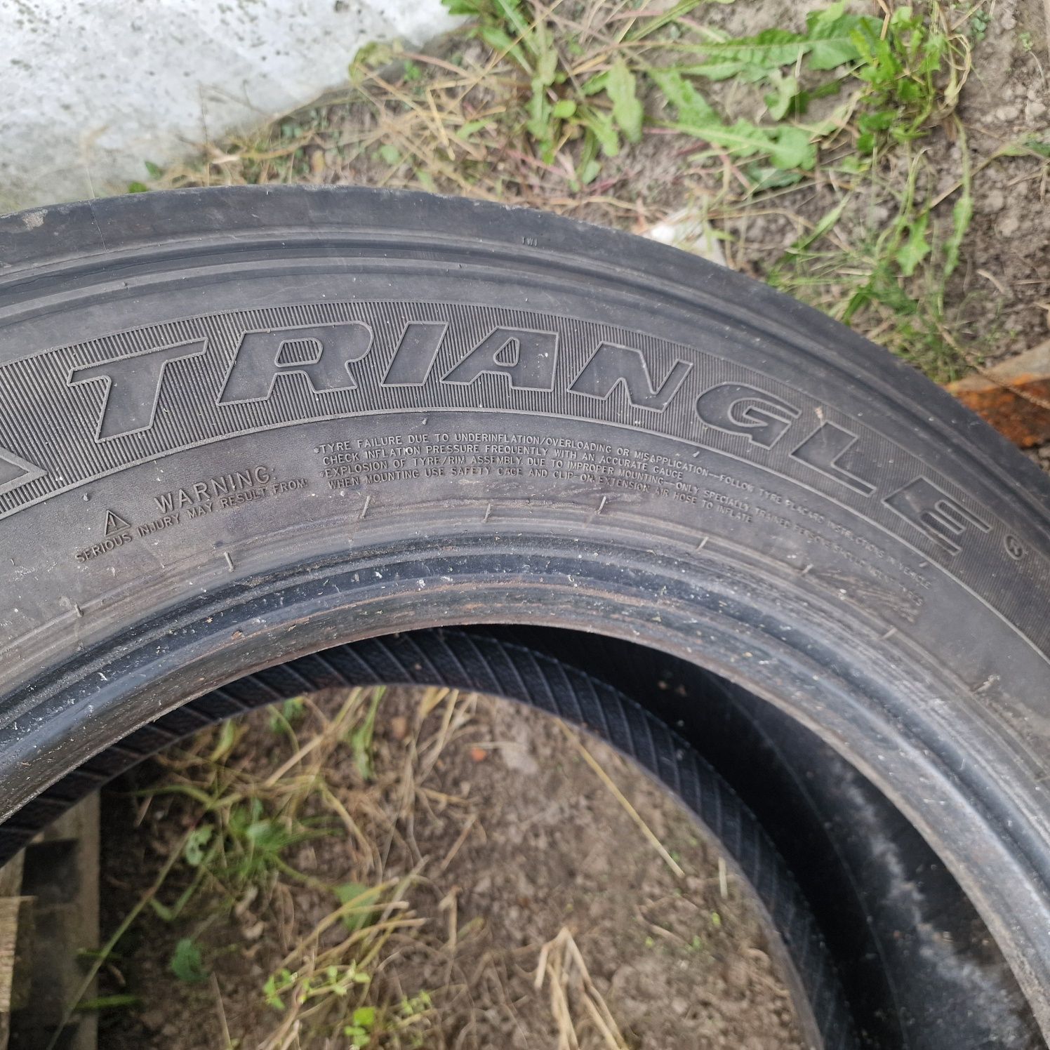 Opona 315/60 R22.5 triangle oś wleczona