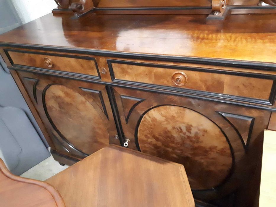 Komoda bieliźniarka biedermeier orzechowa drewniana antyk DOWÓZ