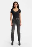 Серые женские джинсы levis 512 lo-ball (28)