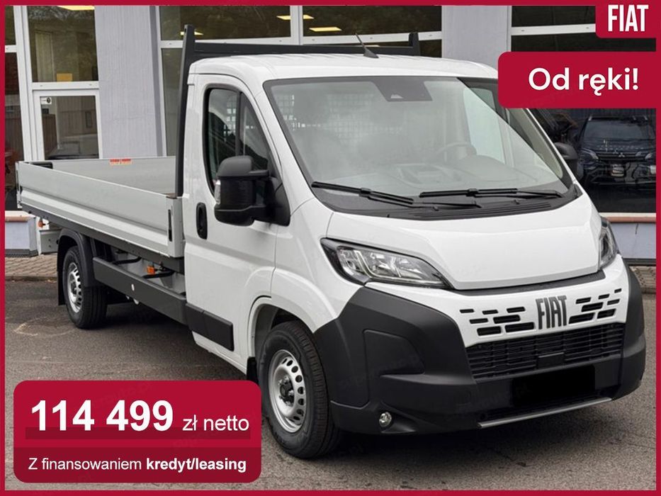 Fiat Ducato L3 Skrzynia Otwarta 2.2 140KM  4850x2200x400 !! Klimatyzacja Automatyczna !! Radio 10" !!