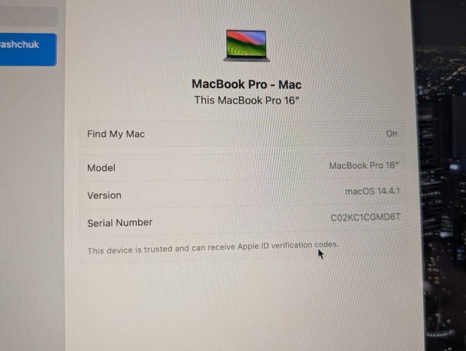 MacBook Pro 16 2019 | I9 | 32GB | 1TB | AMD Radeon 5500m | 136 циклів
