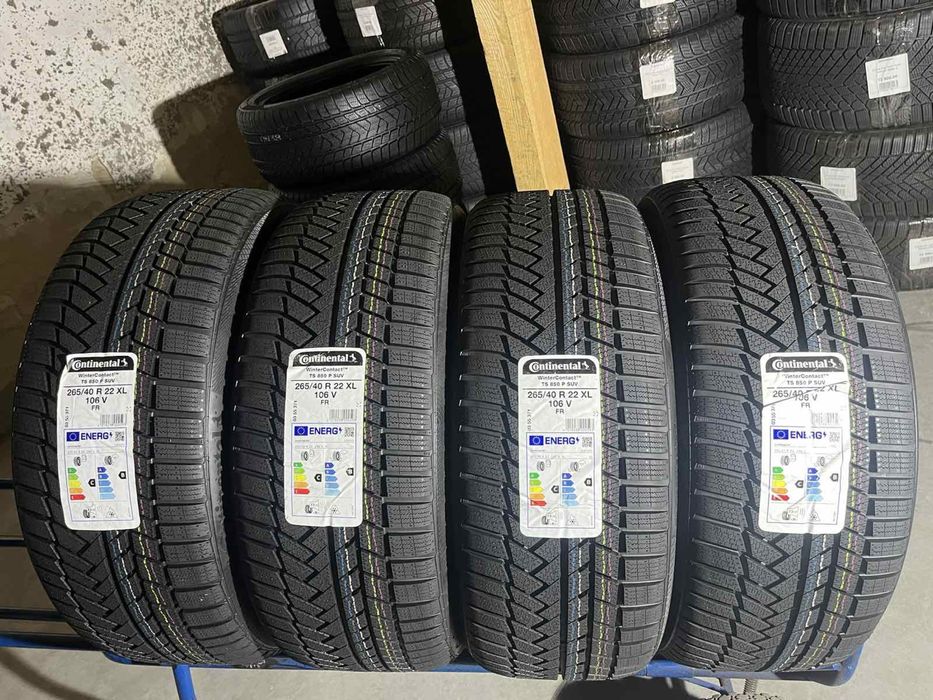 265/40/22 R22 Continental ContiWinterContact TS850P 4шт нові зима