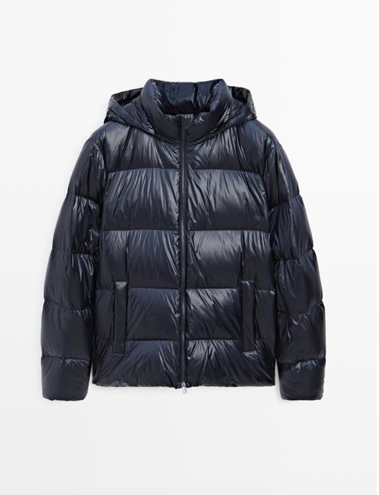 Мужской пуховик Massimo Dutti (перо)