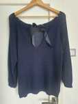 Sweter granatowy