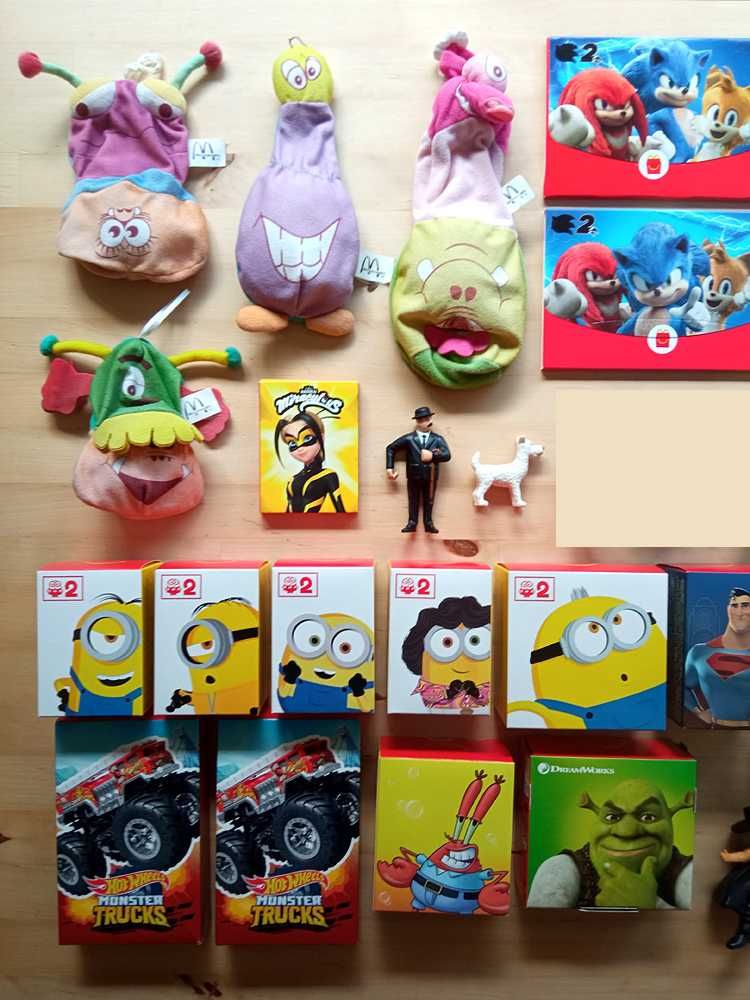 Bonecos McDonald's Happy Meal