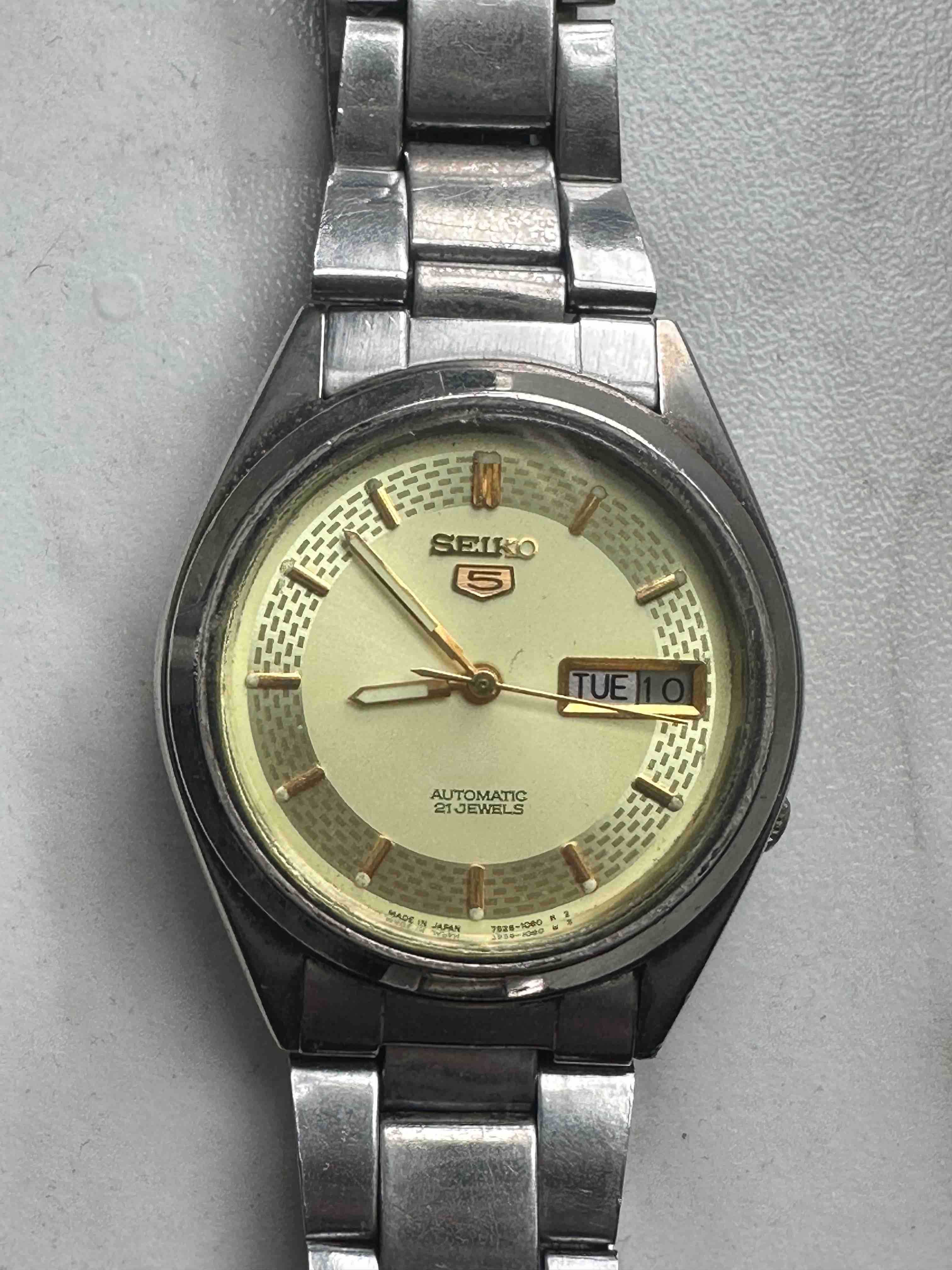 часы Seiko 5 Automatic 21 Jewels мужские