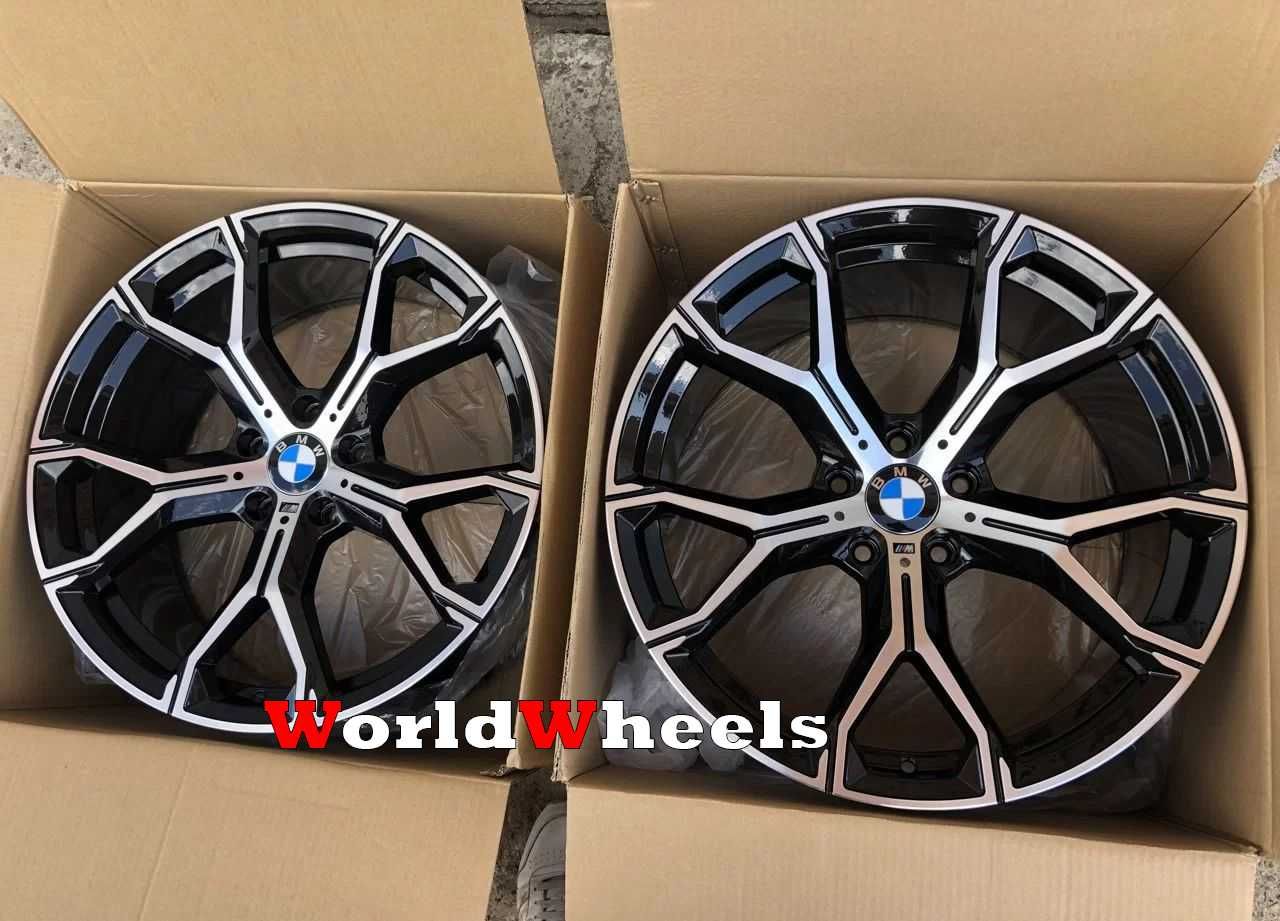 Диски R21 5x112 BMW G70 G12 G05 G07 G06 G30 G11 G01 909 m різноширокі