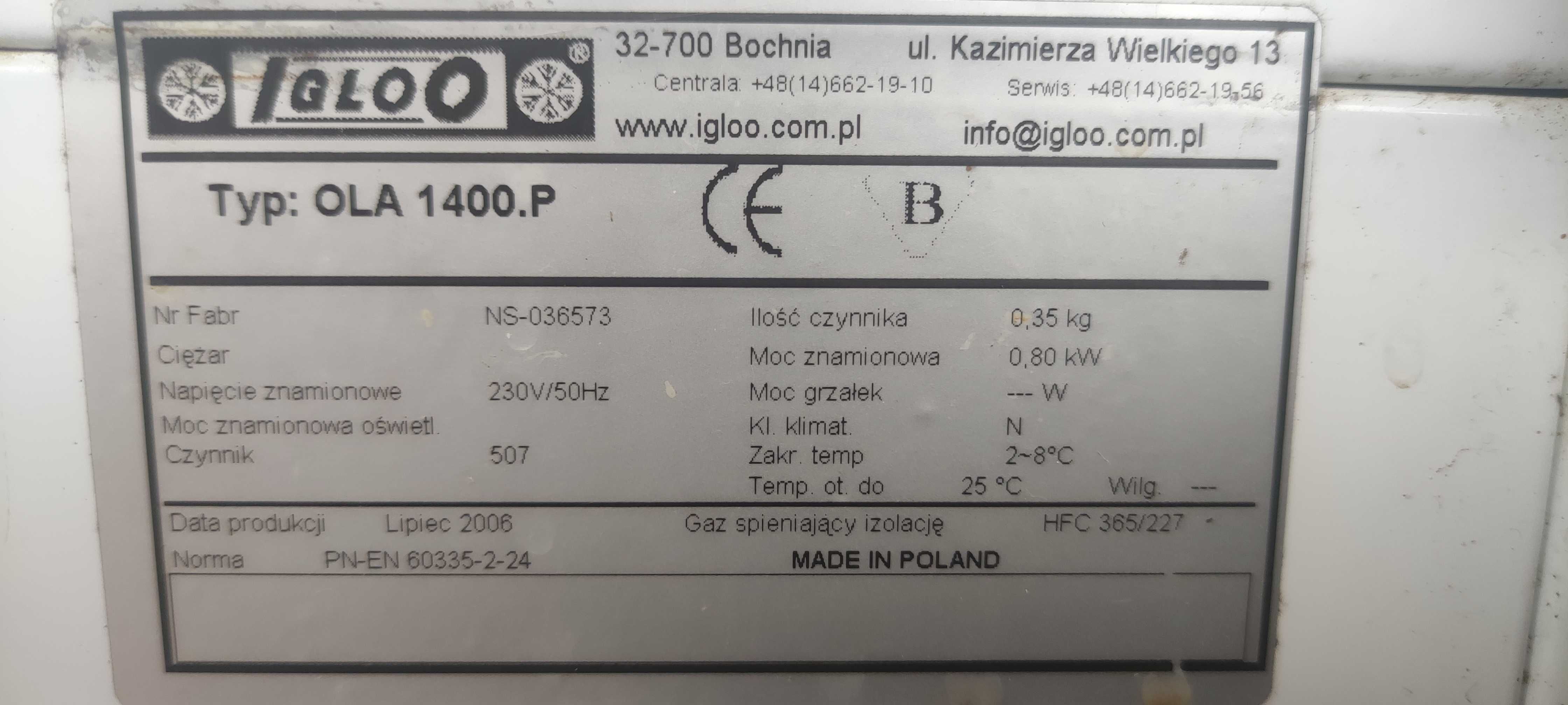 Chłodnia / Lodówka