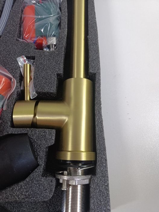 Dotykowa bateria kuchenna Gold mat