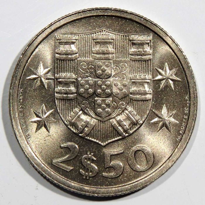 Republica Portuguesa - 2$50 1977, 1978, e 1979 - 1€ cada Soberbas