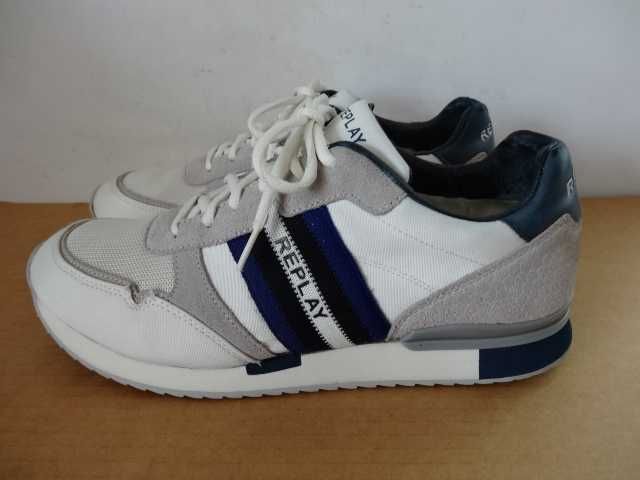 Buty REPLAY HAVEFORD roz 44 Sneakersy Półbuty Letnie