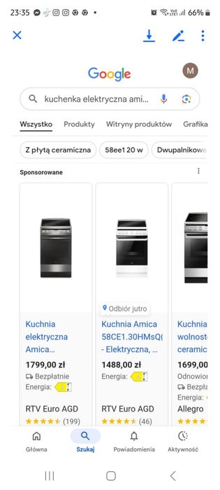 Kuchenka elektryczna amica