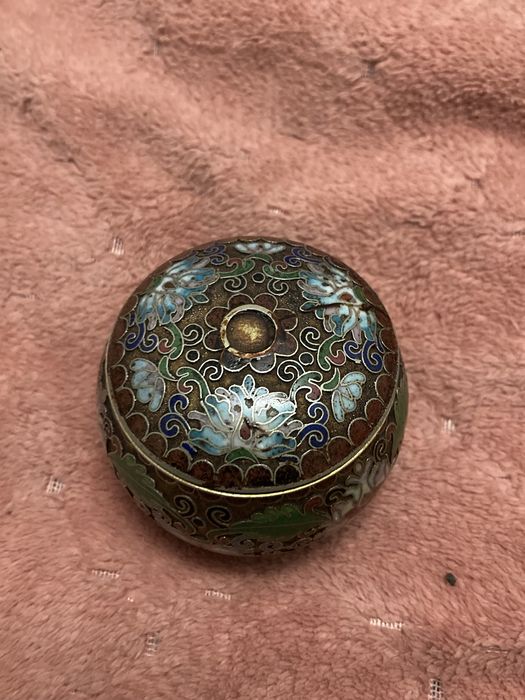 Шкатулка клуазоне