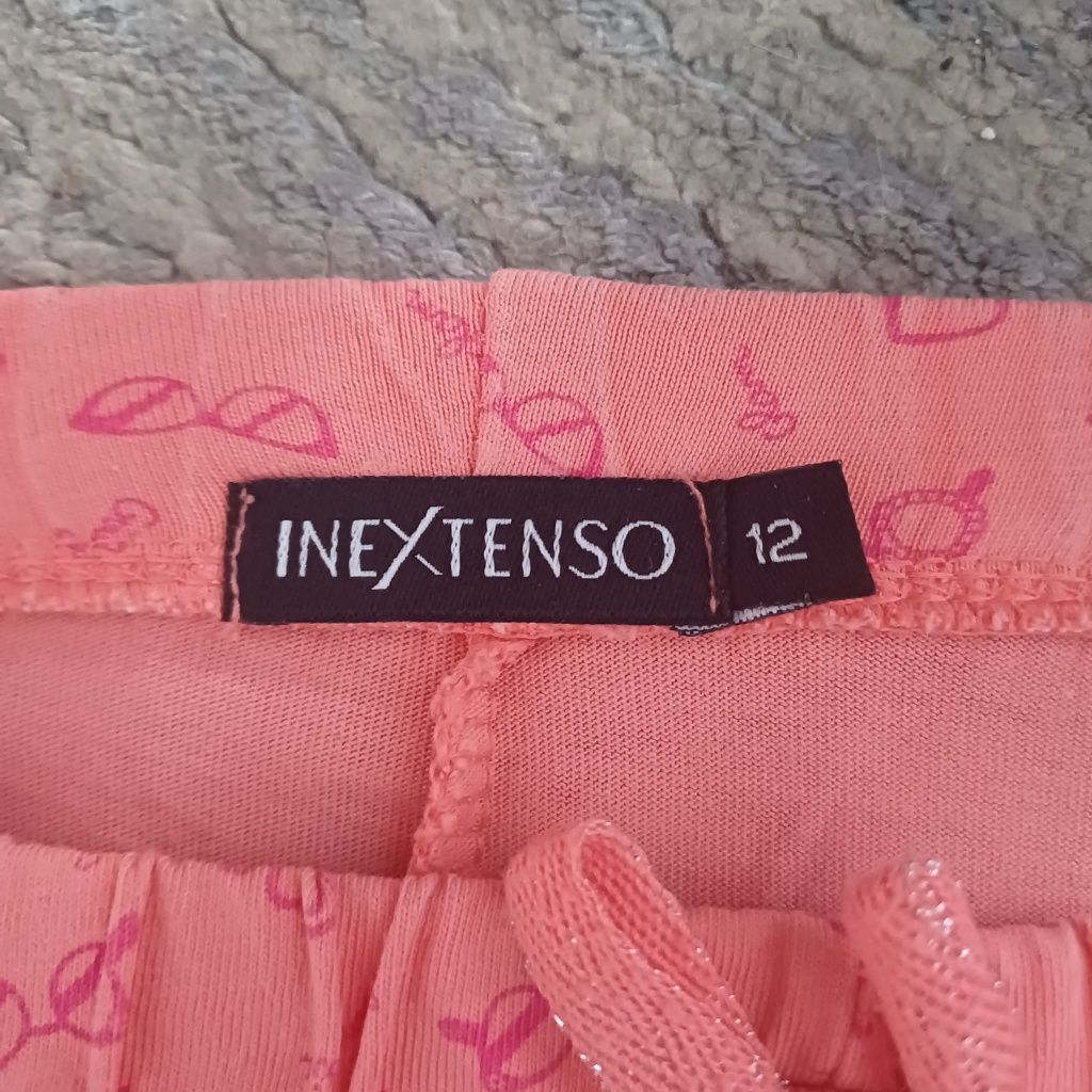 Krótkie różowe spodenki, inextenso