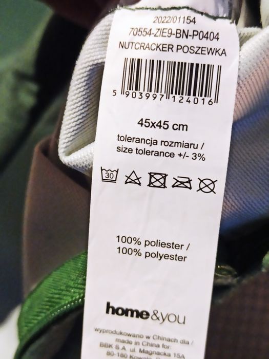 Poszewka dekoracyjna+kubek home& you