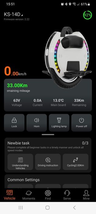 Monociclo elétrico kingsong 14D