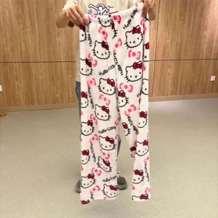 Spodnie Hello Kitty ŚWIETNA JAKOŚĆ! RÓŻNE KOLORY! PIŻAMA rozmiary: S-X
