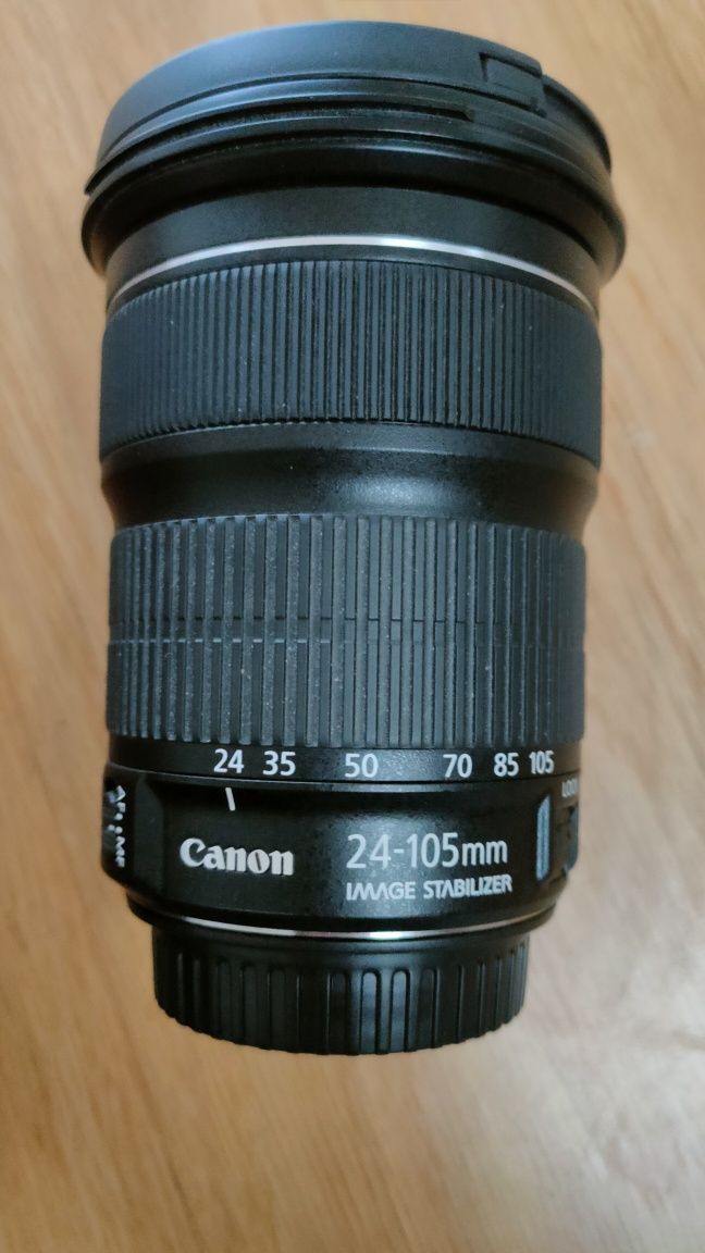 Objectiva Canon 24-105 f/3.5-5.6 is STM como nova