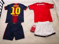 Equipamento de Futebol tamanho 152/158 , 11  13 anos