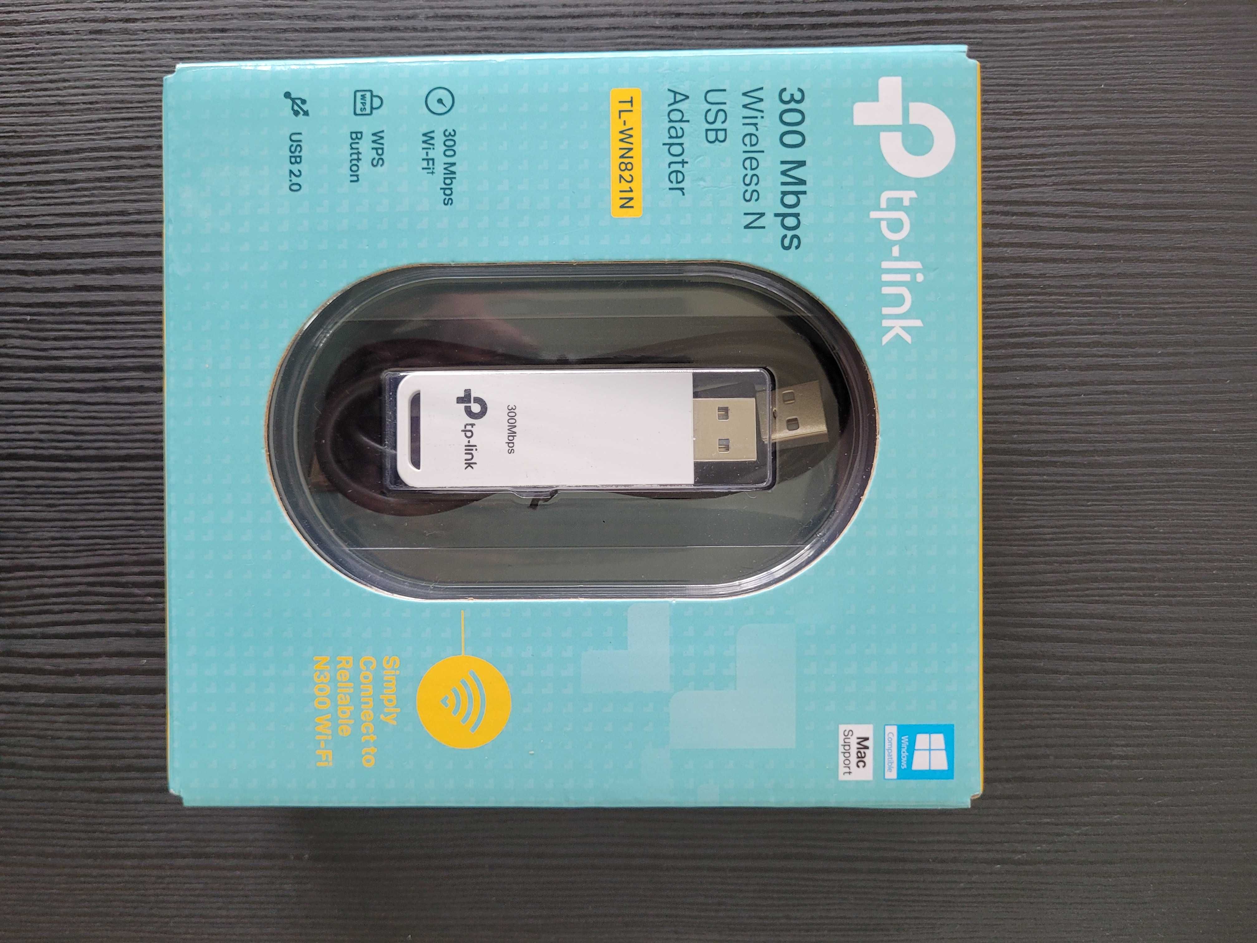 TP-Link TL-WN821N – Adapter WiFi USB 300 Mbps, faktura VAT