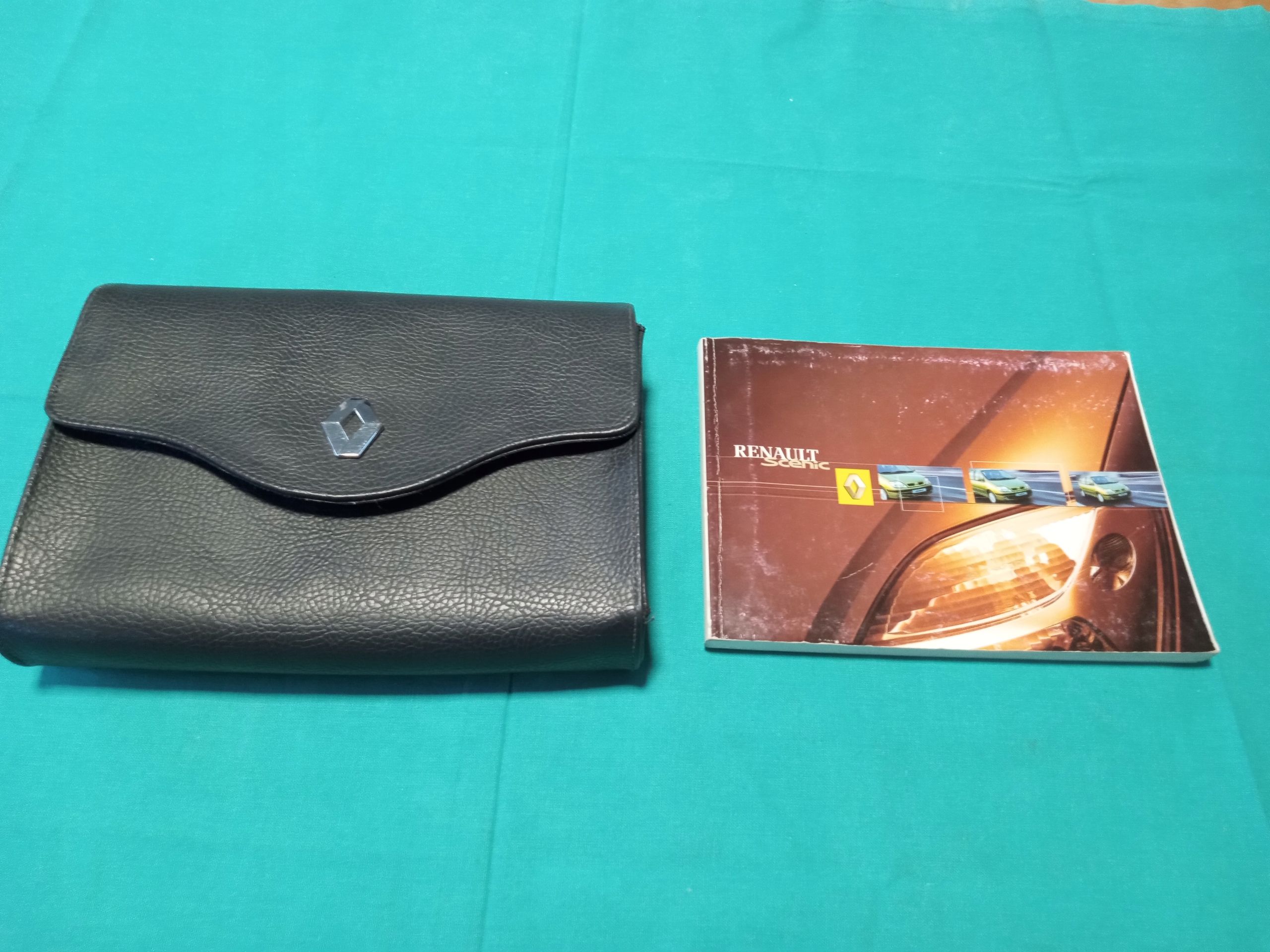 RENAULT SCENIC 1 Instrukcja Obsługi książka Etui KOMPLET 2001 Megane