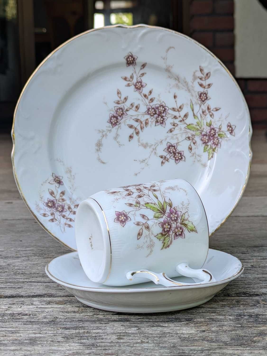 ## Wiekowa Śląska Porcelana – z XIX wieku - Charlottenbrunn ##