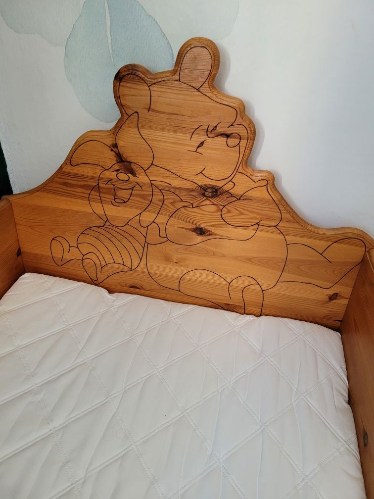 Łóżko dzieciecę drewniane 140×70