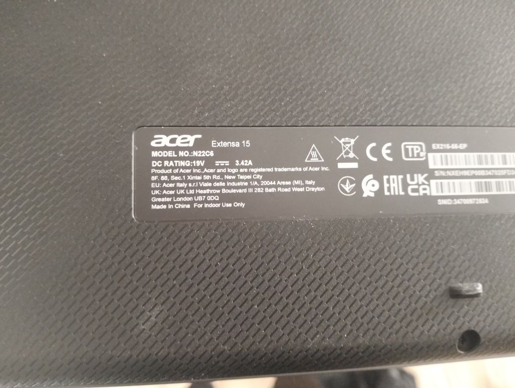 Laptop Extensa...