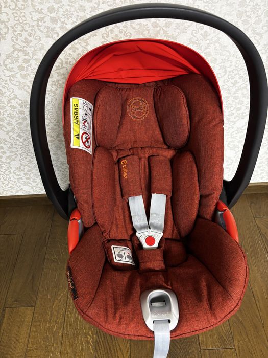 Автокрісло Cybex Cloud Z+ plus i-Size Autumn Gold burnt Red