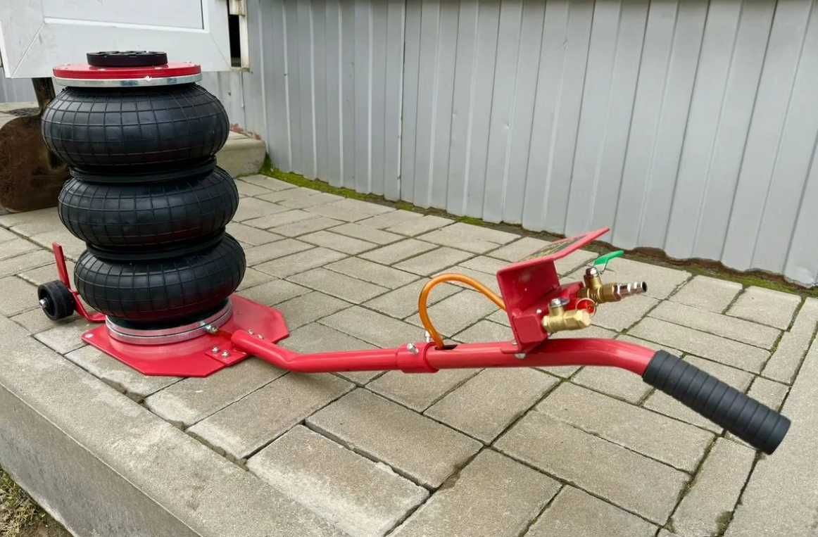 Потужний!! Пневматичний автомобільний домкрат 3.5т Kraft Хіт Продаж!!