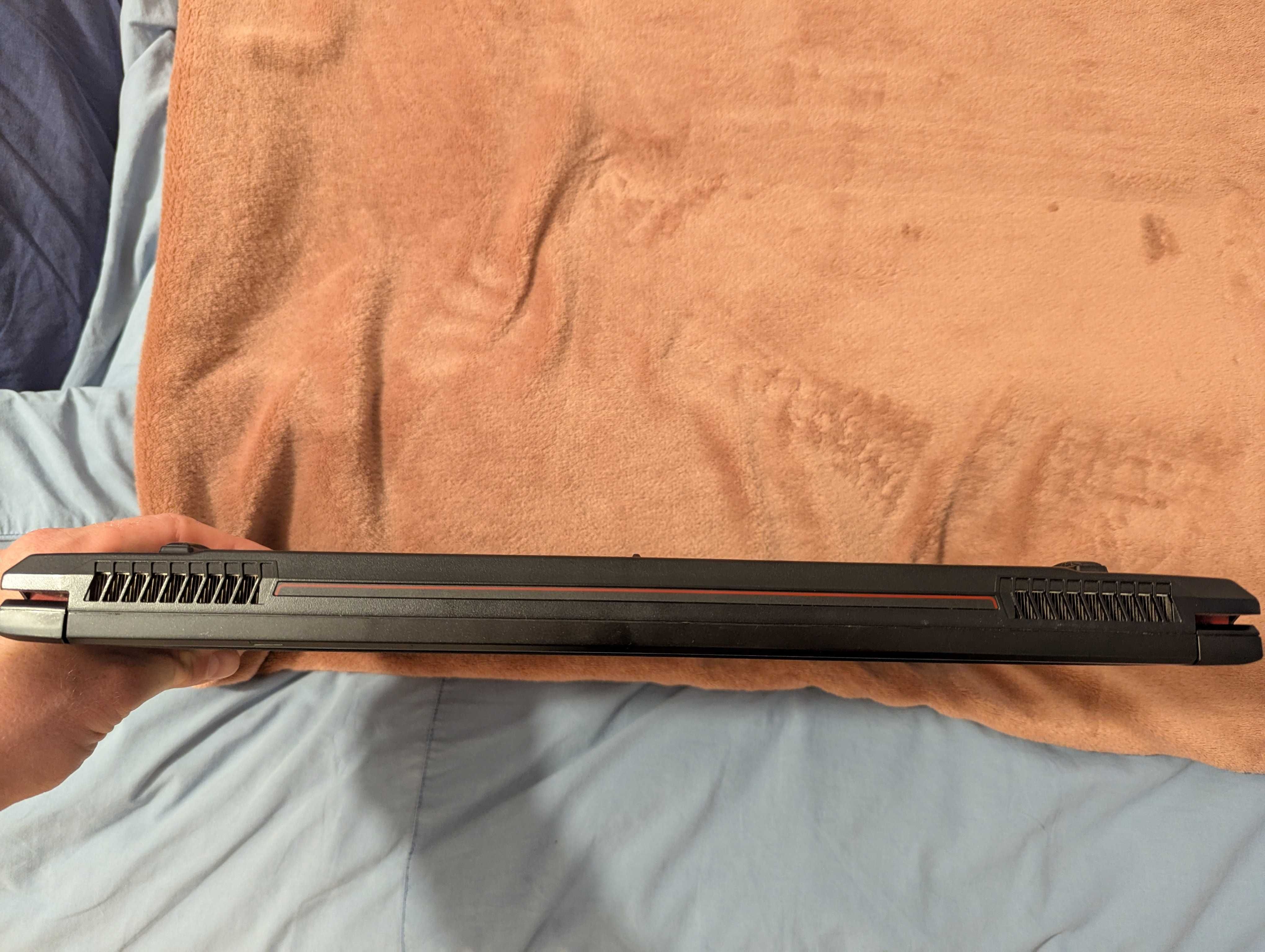 Laptop MSI GE72 2QF, Intel i7-4720HQ, ekran 17,3", SSD+HDD, sprawny!