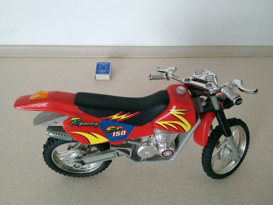 stara zabawka PRL duży motor terenowy cross 125 / 150 KTM Honda Yamaha