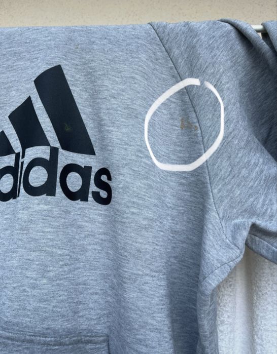 Hoodie cinzento Adidas