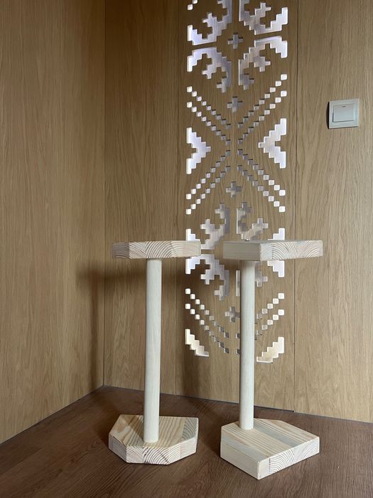 Паралетси ручної роботи з дерева