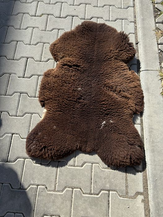 Skóra owcza 100% naturalności dywanik