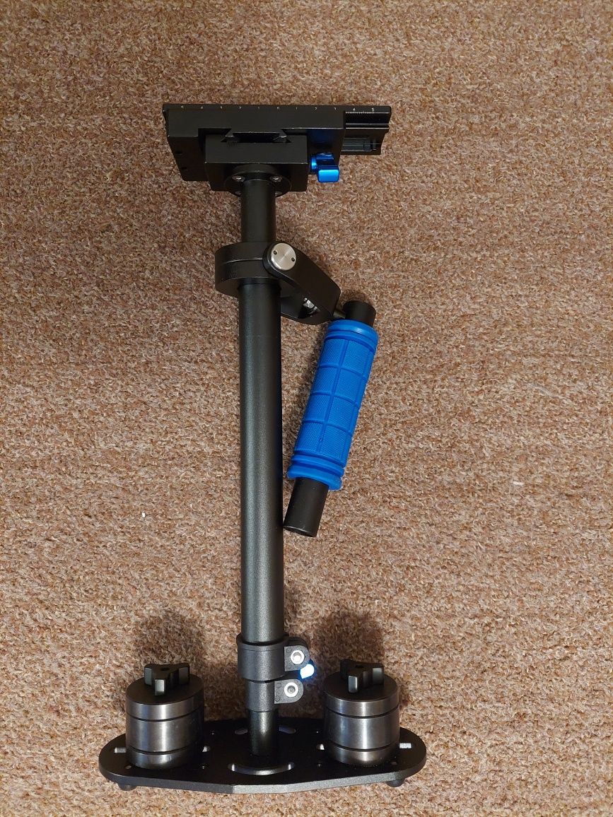 Steadycam 60cm, stabilizator do kamer i aparatu, stan idealny