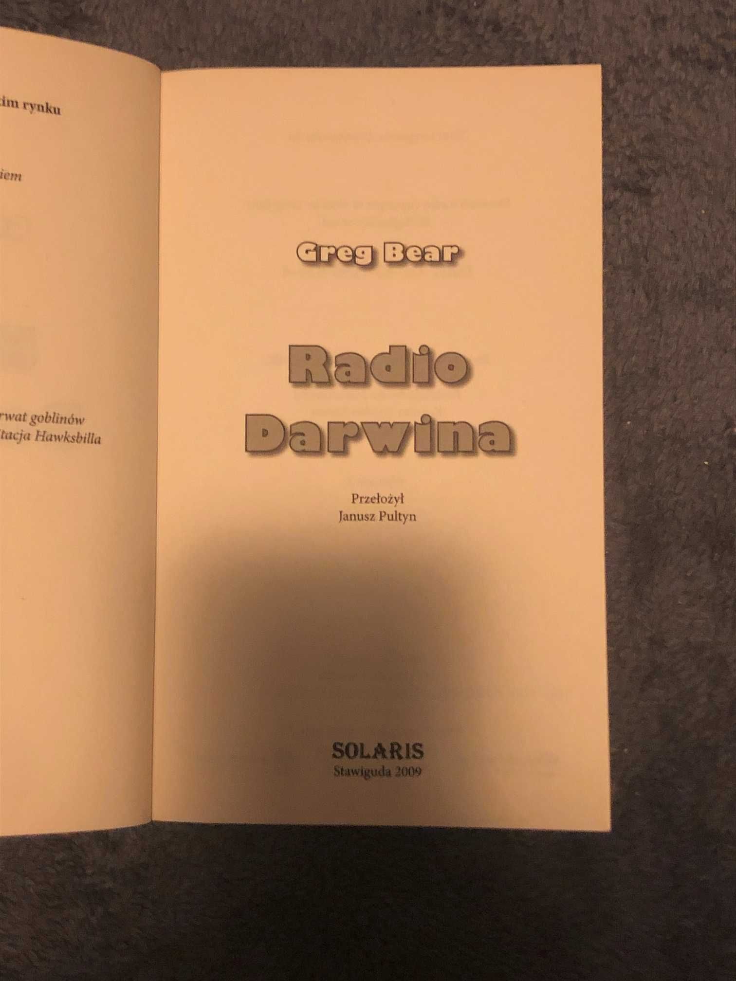 Greg Bear - Radio Darwina