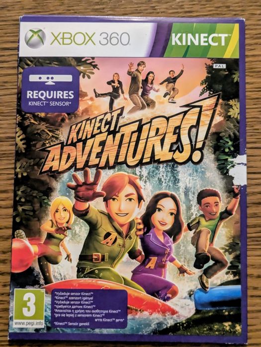 Gry xbox 360  kinect adventures