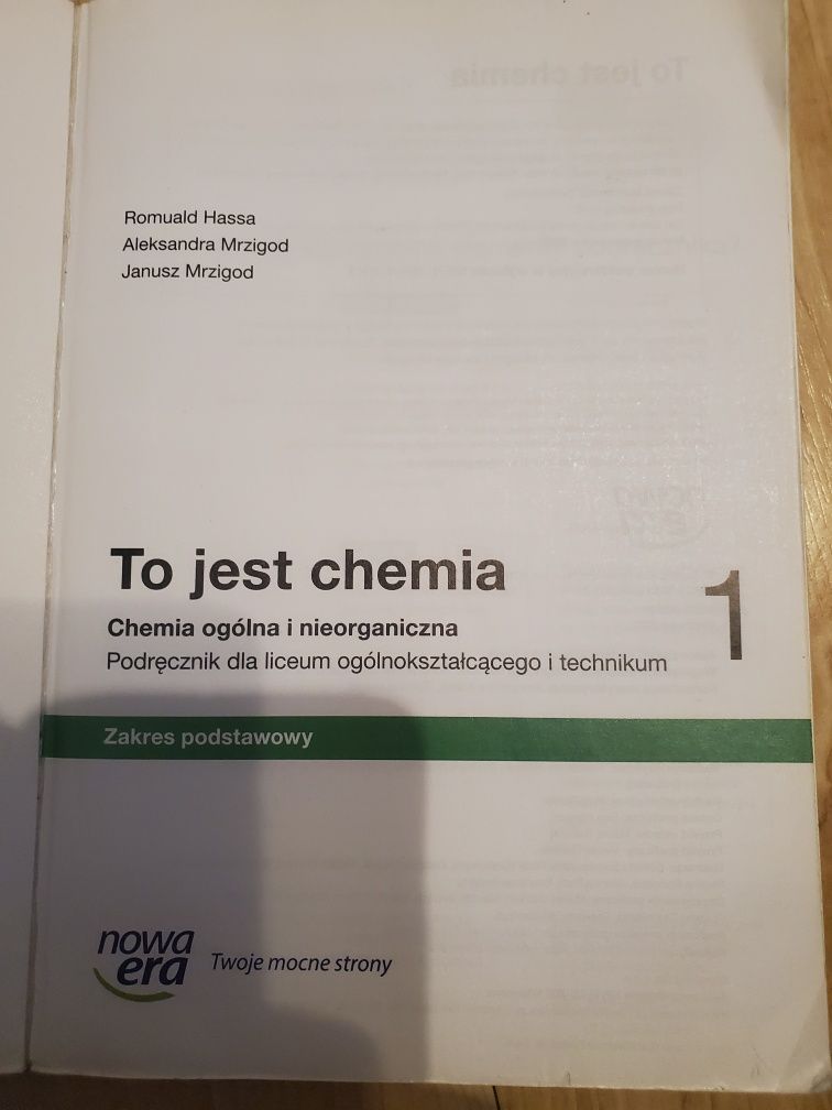 To jest chemia 1