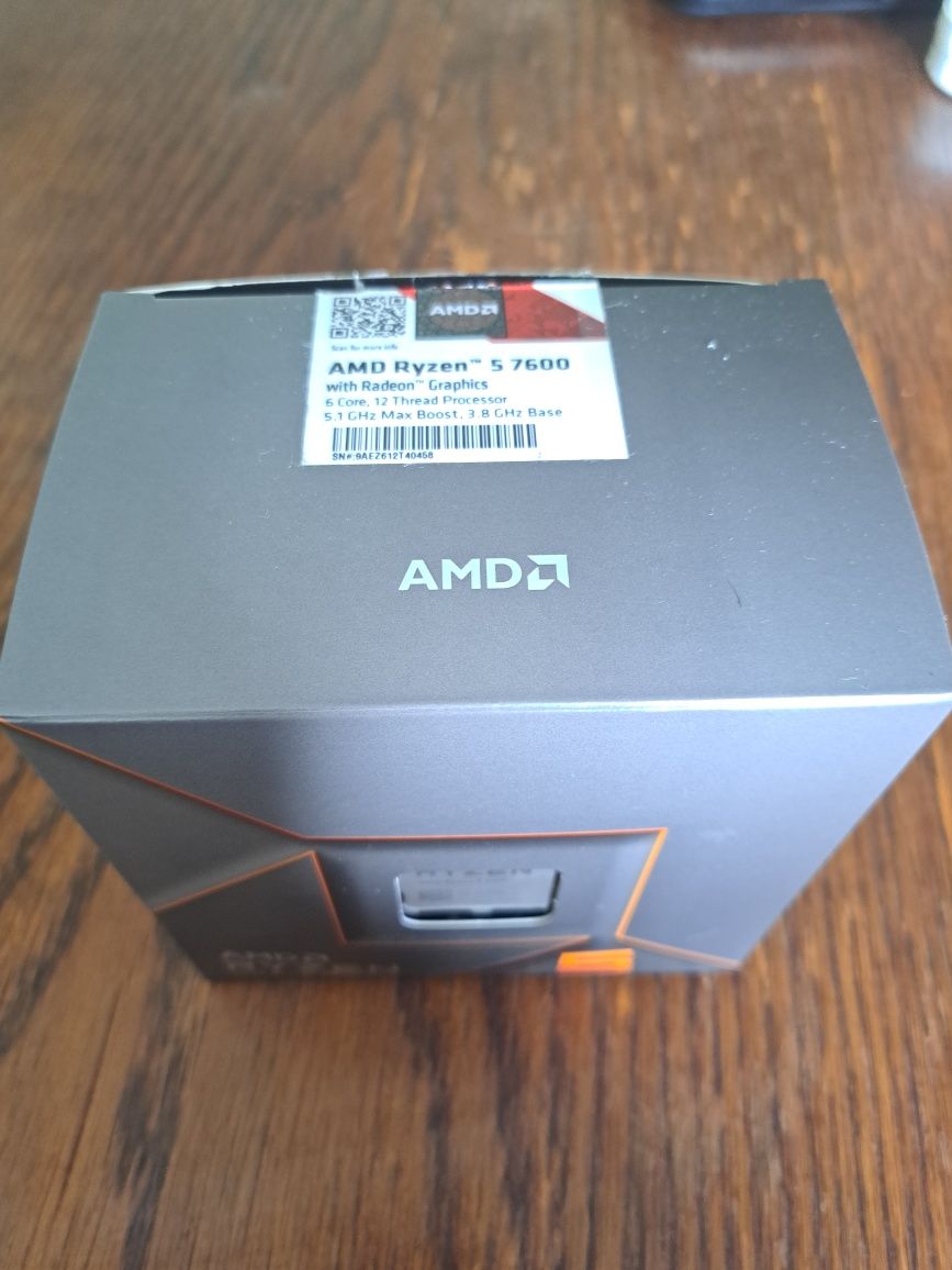 AMD Ryzen 5 7600 box plus endrorfy fortis 5 argb